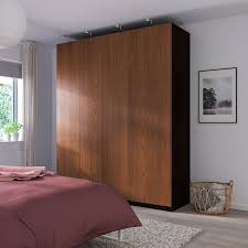 Pax Kleiderschrank Schwarzbraun Forsand Eschenachb Braun Las Pax Kleiderschrank Ikea Ikea Wohnzimmer