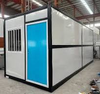 20 FT Fast-Assemble Modular Prefabricated House Mobile Steel Frame  Expandable Foldable Sandwich Panel Made Container Material