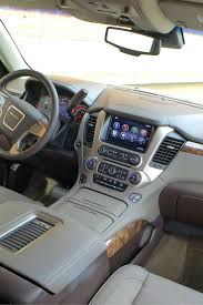 The Luxurious Interior Of Our October 2015 Car Of The Month The 2016 Gmc Yukon Denali Click Pin For Review Photos Gmc Yukon Gmc Yukon Denali 2016 Gmc Yukon