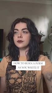 Cómo quemar un poema mientras lo escribes