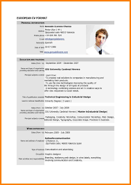 It is the standard representation of credentials within academia. 9 Standard Cv Format Doc Cv For Teaching Latest Cv Format Doc 2017 Basic Resume Format Cv Format Resume Format