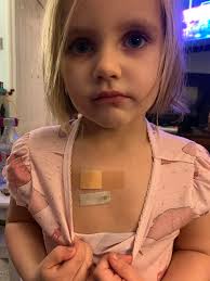 Feb 15th 2021 ➡️ Feb 15th 2022 Today is International Childhood Cancer Day.  My fighter has been through so much and she is here today in remission 🙏  Not all are 👼