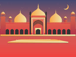 An Illustration Of Badshahi Masjid Mosque Lahore Pakistan Mosque Art Masjid Illustration