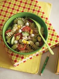 Salade De Pates Au Thon Au Mais Et Aux Tomates Cerises Ricardo Recipe Pasta Pasta Salad Ricardo Recipe