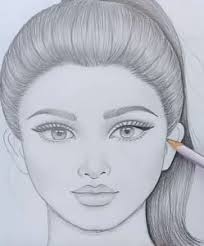 Easy lessons will help step by step to master the skill of drawing hair. How To Draw A Girl With Ponytail Hairstyle Pencil Drawing Step By Step