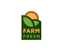 Farm Fresh Flower Logo Design Fresh Logo Design Farm Logo Design