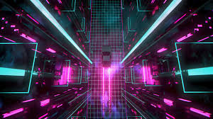 City animated digital wallpaper, cyberpunk, neon, night, building exterior. 346605 Car Neon Lights Vaporwave Retrowave Synthwave Digital Art 4k Wallpaper Mocah Hd Wallpapers