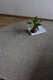 natural linen rug round rug scandinavian rug crochet rug nursery rug living room rug floor rug area rug knitted rug linen carpet round rugs scandinavian rug floor rugs