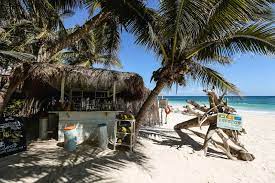 Beach Bar Tulum Beach Tulum Beach Hotels Road Trip To Colorado Tulum Beach
