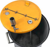50lb Gema Painted, Powder Hopper, 100713R