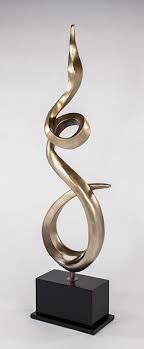 Twisted Flame Modern Floor Sculpture With Images Sculpture Modern Sculpture Modern