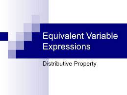 Equivalent Variable Expressions Math Game Learning Targets Math Expressions Expressions
