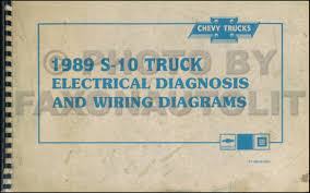 We have 191 chevrolet vehicles diagrams, schematics or service manuals to choose from, all free to download! 1989 Chevy S 10 Pickup Blazer Wiring Diagram Manual Original