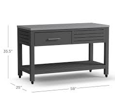 Check spelling or type a new query. Indio Metal Outdoor Kitchen Island Slate Pottery Barn