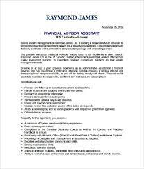 An administrative role can sometimes be a way into a profession, particularly in the media or marketing. 7 Financial Advisor Job Description Templates Free Sample Example Format Download Free Premium Templates
