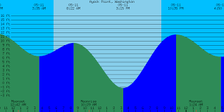 64 Scientific Tide Chart Tacoma Washington