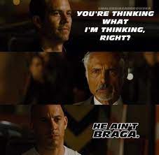 While this wasn't a perfect movie, it was definitely a huge improvement and got people interested in. Dominic Toretto Brian O Conner Vin Diesel Paul Walker Fast And Furious Fast Furious Quotes Fast Furious 4