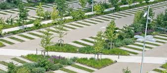 Espaces Publics Du Zenith Strasbourg Parking Parkinglot Urbandesign Landscape And Urbanism Landscape And Urbanism Architecture Car Park Design