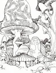Mushrooms coloring pages are coloring pictures with images of various mushrooms. Trippy Detailed Coloring Pages For Adults