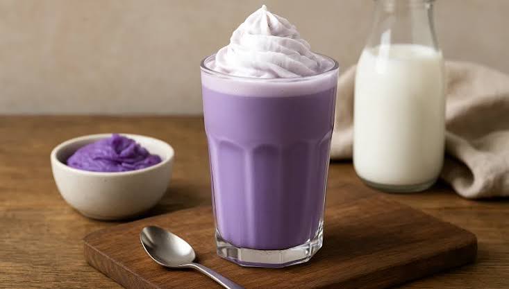 Recette 🌸 Ube Latte : la boisson violette douce et tendance facile | Mes  recettes faciles