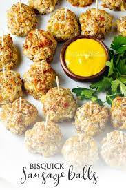 Bisquick Sausage Balls Recipe Sausage Balls Bisquick Appetizers Easy Quick And Easy Appetizers