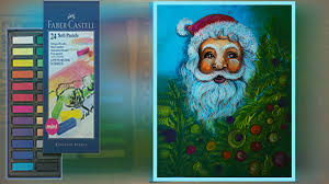 If we go too fast just pause the video and catch up. How To Draw Santa Claus Face Step By Step For Kids How To Draw Santa Clause Face Easy Santa Face Draw Tutorial Easy Visual Art