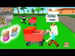 Baby Stroller Crazy Roblox Let S Play Adopt And Raise A Cute Kid And Cube Eat Cube Youtube Baby Movie Roblox Cute Kids