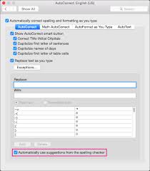 Microsoft Office Tutorials Automatically Correct Spelling With Words From The Main Dictionary In Word 2016 For Mac