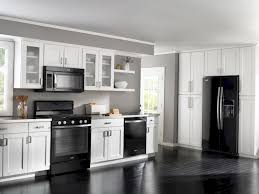 Fast shipping and orders $35+ ship free. Nice 70 Luxury White Kitchen Design Ideas And Decor Https Coachde White Modern Kitchen Kitchen Cabinets With Black Appliances White Cabinets Black Appliances