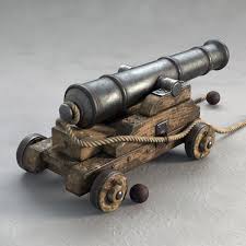 3ds Max Cannon Pirate Ship Pirate Ship Cannon Wooden Ship Models