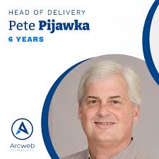Congratulations to Arcweb head of delivery Pete Pijawka, solution architect  Pavel Pavlov, and senior engineer Tony Molumby