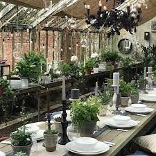 Price and stock could change after publish date, and we may make money from these links. Outdoor Dining Room Styling In Victorian Glasshouse Victorian Greenhouse Victorian Greenhouses Indoor Plants