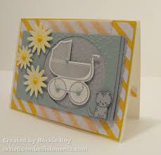 The most common is, send cards one to. Artistic Embellishments Something For Baby A Shower Card