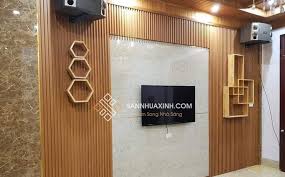 Giới thiệu cách thi công tấm lam gỗ nhựa dạng phủ phin bắn đinh hơi. Bao Gia Gá»— Nhá»±a á»'p TÆ°á»ng 2021 Thi Cong Gá»— Nhá»±a á»'p TÆ°á»ng