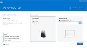 How To Use The Dell Os Recovery Tool To Reinstall Windows 7 8 10