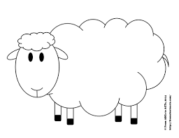 The stencil will come in handy in the classroom around the world in kindergarten. Try Counting Sheep Printable Counting Activity For Preschoolers From Abcs To Acts Sheep Crafts Sheep Template Lamb Craft