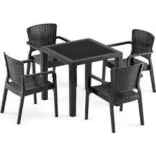 İrfan home, masa ve sandalye takımı, set ya da modüler olarak parçalar halinde evinizin dekorasyonuna şık bir görünüm kazandıracak. Bintas Mobilya Siyah Kare Cafe Bahce Masa Sandalye Takimi Fiyati