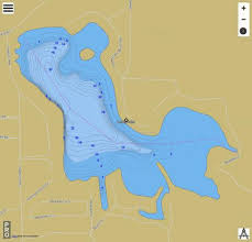 Dewey Lake Fishing Map Us_mi_46_89 Nautical Charts App