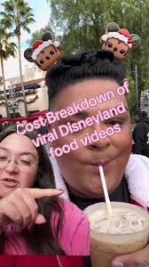 Disneyland holiday food cost breakdown with @Vic ✨ TheCatalyst  #disneylandfood #disneyfood #disneylandprices @Vic ✨ TheCatalyst