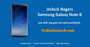 How to enter a network unlock code in a samsung galaxy note8 entering the unlock code in a samsung galaxy note8 is very simple. How To Carrier Unlock Your Samsung Galaxy Note 8 Rogers Canada By Network Unlock Code So You Can Use With Different Samsung Galaxy Note 8 Galaxy Note 8 Samsung