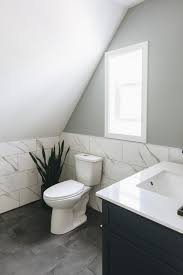 Cool white modern bathroom with farmhouse bench. Modern Farmhouse Bathroom Love Create Celebrate