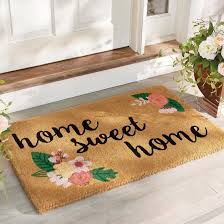 Home Sweet Home Coir Door Mat Grandin Road Sweet Home Door Mat Shop Wall Decor