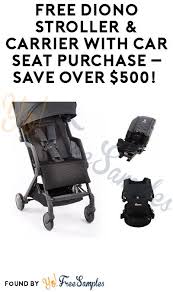 Free Diono Stroller Carrier With Car Seat Purchase Save Over 500 Yo Free Samples Https Yofreesamples Com Coupons Online Fre Stroller Car Seats Diono