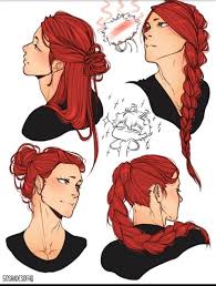 Yui S Sister In 2020 Manga Hair Long Hair Drawing How To Draw Braids