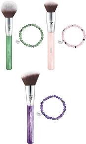 It Cosmetics Gemstone Brush Therapy Duo Collection Brilliant Or Gimmick Musings Of A Muse It Cosmetics Brushes Cosmetics Makeup Brush Storage