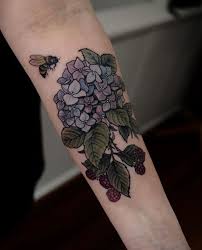 Pin By Luova Coaching Training Cr On Aws Hydrangea Tattoo Tattoos Half Sleeve Tattoo
