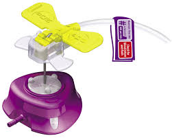 Image Of A Huber Needle Entering A Power Port The Power Port Sits Just Under The Skin On Your Upper Ch Nursing School Survival Nursing Notes Oncology Nursing