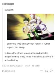 Hunter X Hunter Bubbles The Clown Green Goku And Pale Kid Mcgee Close Visit Now For 3d Dragon Ball Z Compression Shirts Hunter Anime Hunter X Hunter Anime