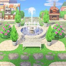 Animal Crossing Fountain Design Animal Crossing Qr