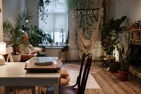 Hey, you can paint your walls annnyyyy color you want. How To Make Your Home More Boho Decorate A Room Boho Style